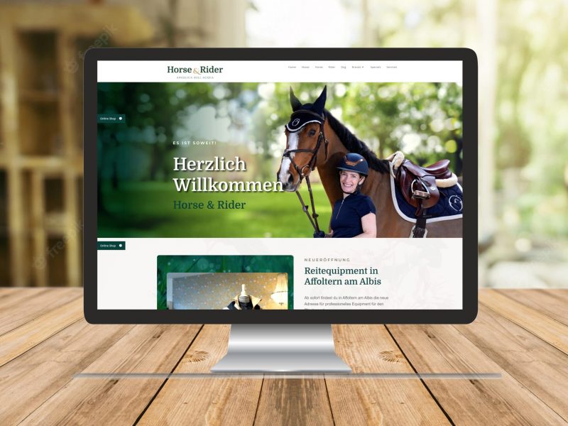 Horse&Rider | Web & Text